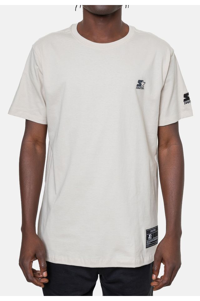 Camiseta-Starter-Estampada-Areia