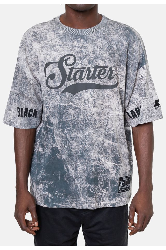 Camiseta-Starter-Oversize-Especial-Chumbo
