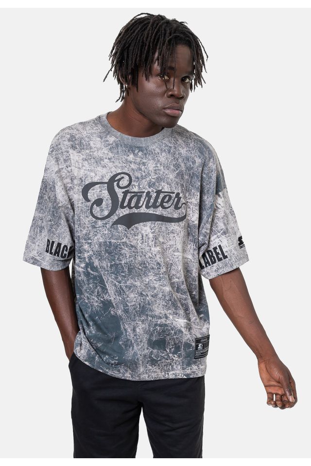 Camiseta-Starter-Oversize-Especial-Chumbo