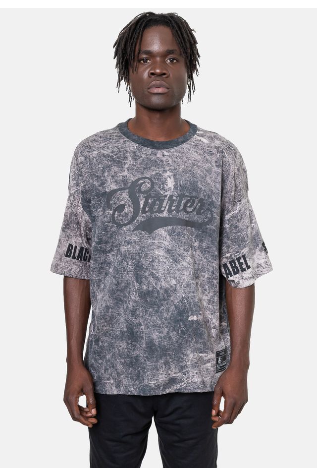 Camiseta-Starter-Oversize-Especial-Preta Camiseta-Starter-Oversize-Especial-Preta