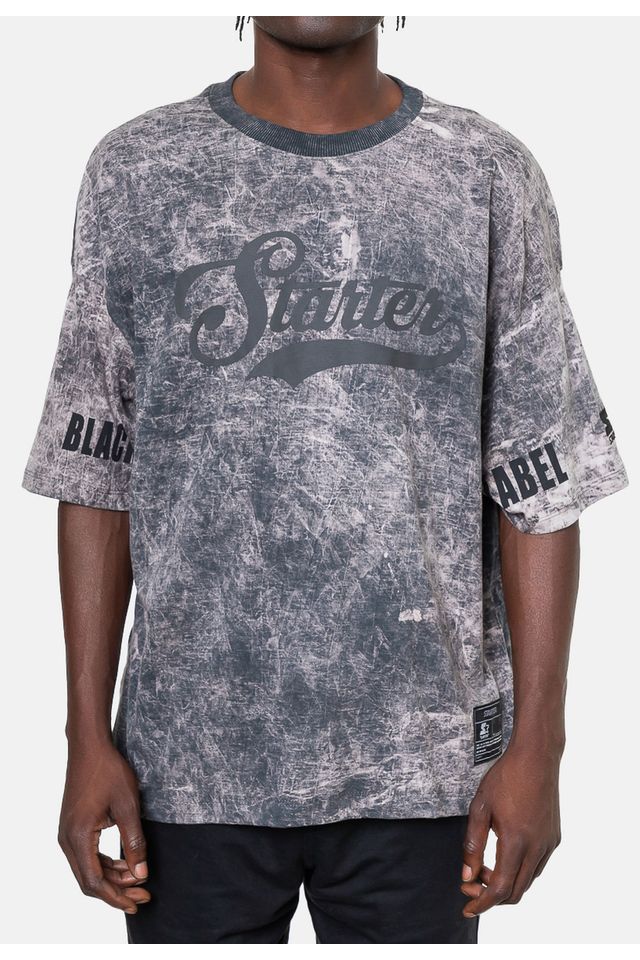 Camiseta-Starter-Oversize-Especial-Preta