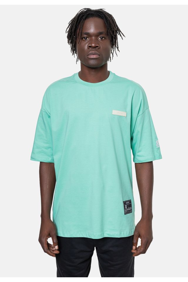 Camiseta-Starter-Oversize-Verde Camiseta-Starter-Oversize-Verde