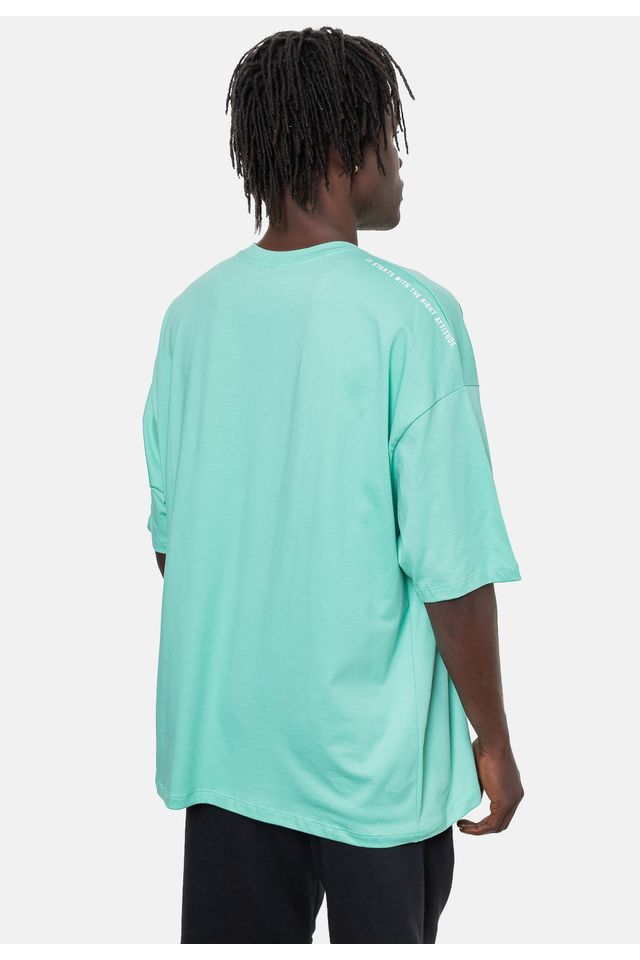 Camiseta-Starter-Oversize-Verde