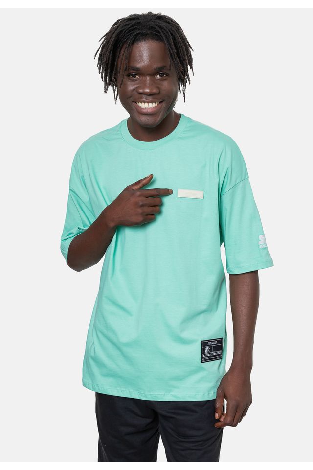 Camiseta-Starter-Oversize-Verde