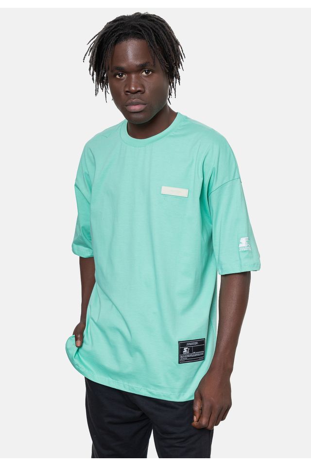 Camiseta-Starter-Oversize-Verde