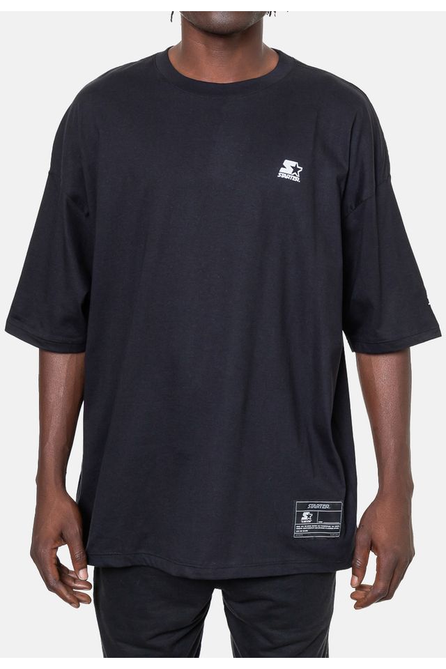 Camiseta-Starter-Oversize-Preta