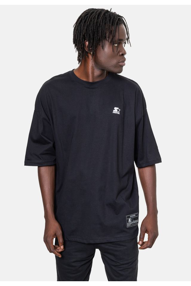 Camiseta-Starter-Oversize-Preta
