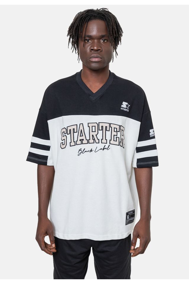 Camiseta-Starter-Oversize-Off-White Camiseta-Starter-Oversize-Off-White