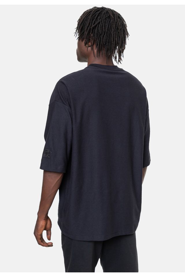 Camiseta-Starter-Oversize-Especial-Preta