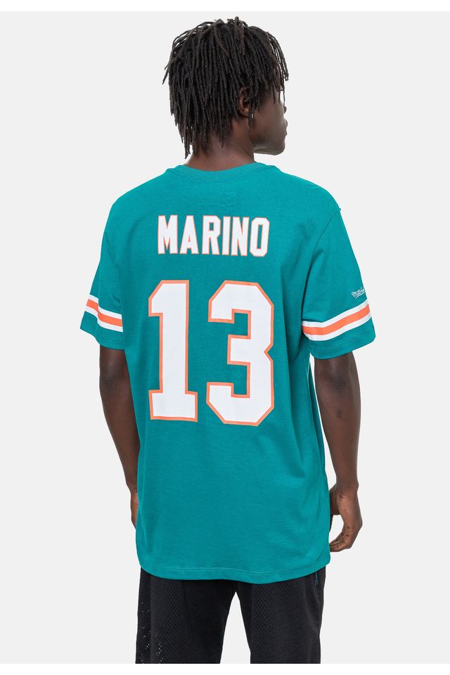 Camiseta-Mitchell---Ness-Especial-Miami-Dolphins-Verde