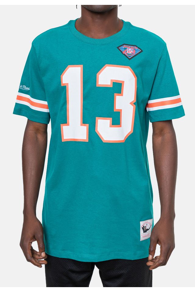 Camiseta-Mitchell---Ness-Especial-Miami-Dolphins-Verde