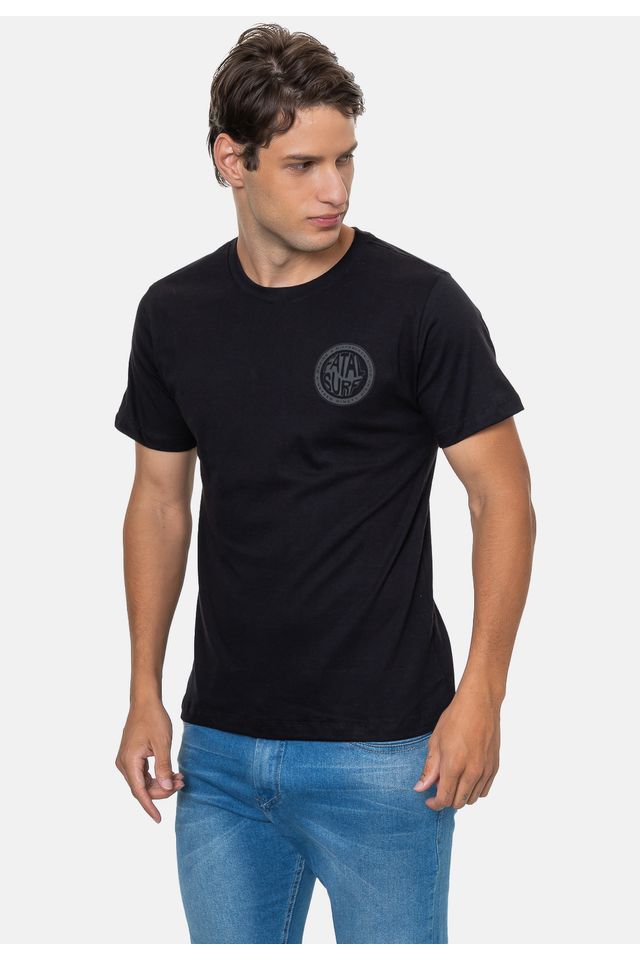 Camiseta-Fatal-Estampada-Preta