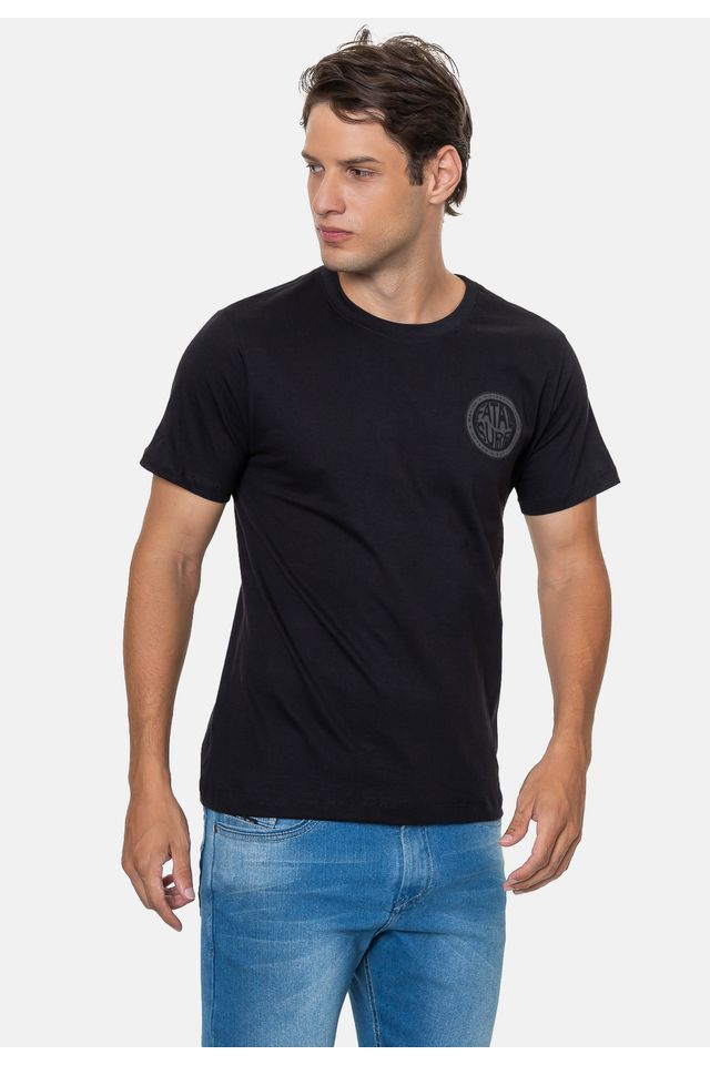 Camiseta-Fatal-Estampada-Preta