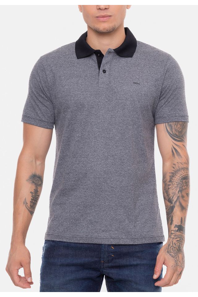 Camisa-Polo-Fatal-Basic-Grafite
