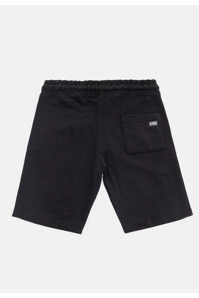 Bermuda-NBA-Moletom-Preta