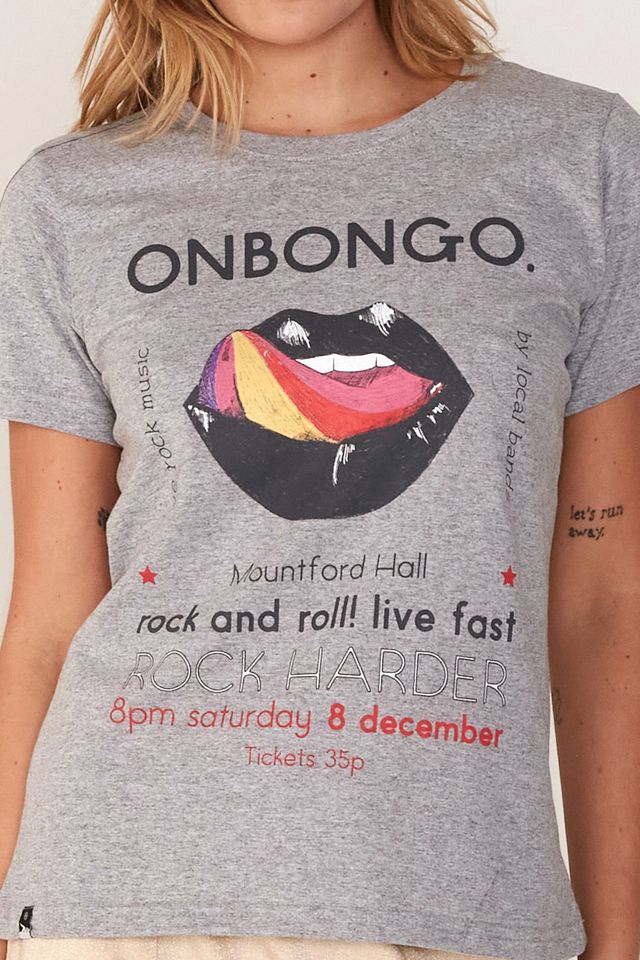 Camiseta-Onbongo-Feminina-Estampada-Cinza-Mescla