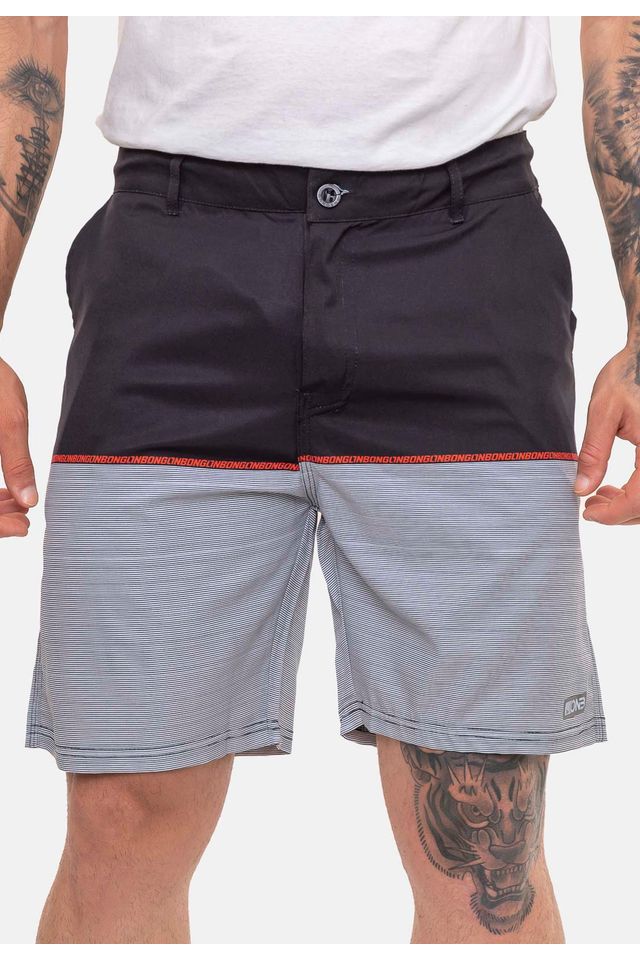 Boardshort-Onbongo-Hibrido-Cinza Boardshort-Onbongo-Hibrido-Cinza