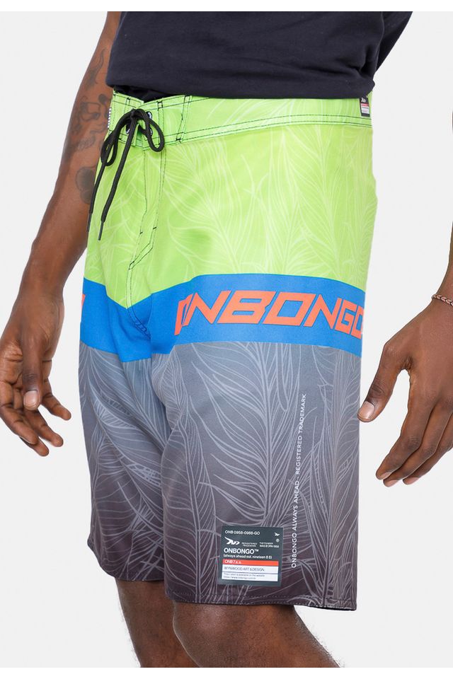 Boardshort-Onbongo-Fun-Verde Boardshort-Onbongo-Fun-Verde