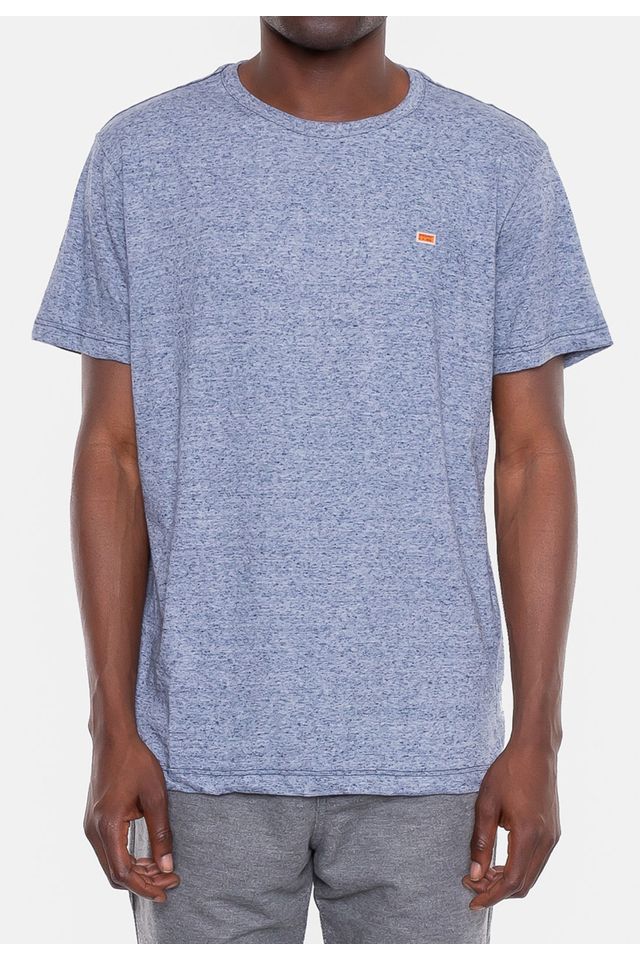 Camiseta-Onbongo-Fashion-Basic-Dark-Azul-Mescla