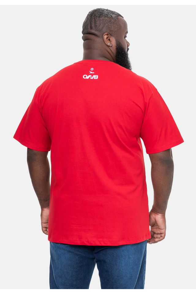 Camiseta-Onbongo-Estampada-Vermelha