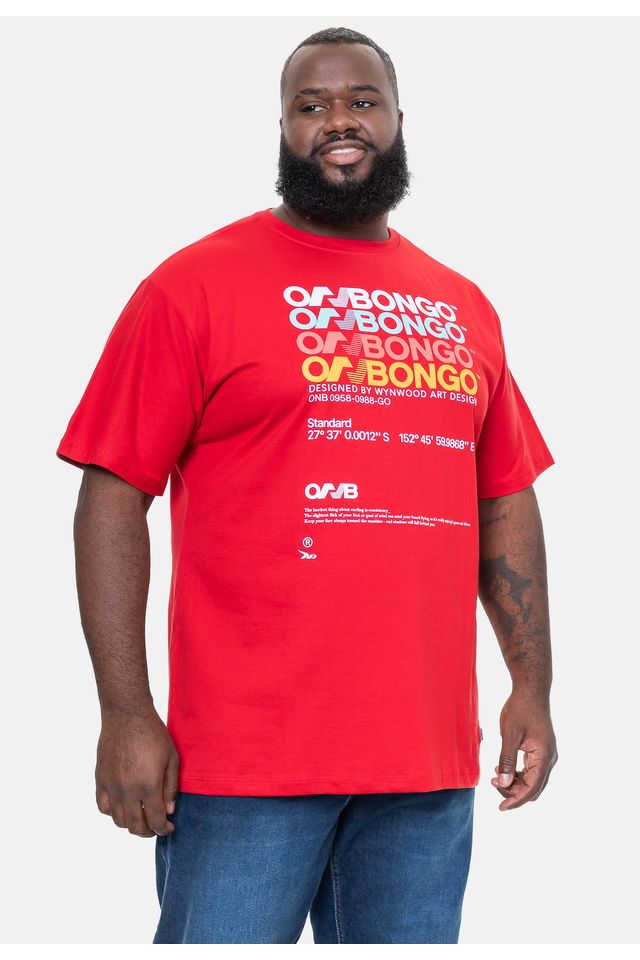 Camiseta-Onbongo-Estampada-Vermelha