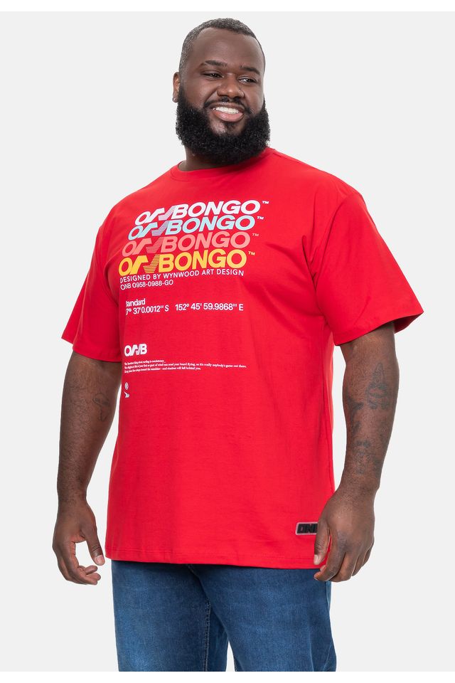 Camiseta-Onbongo-Estampada-Vermelha