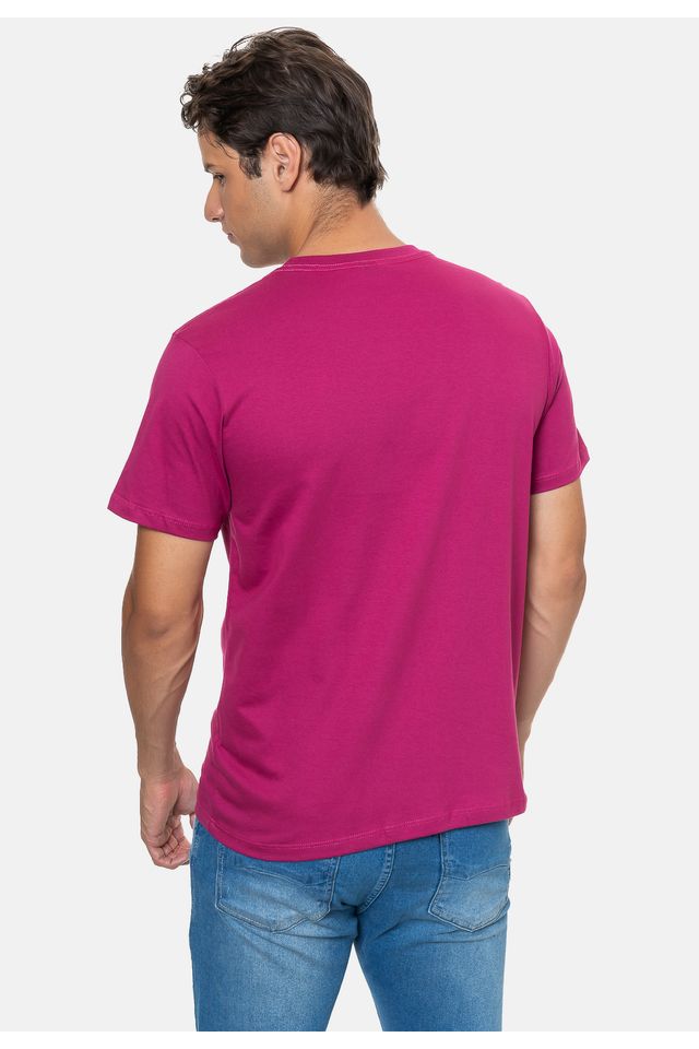 Camiseta-Ecko-Estampada-Vinho