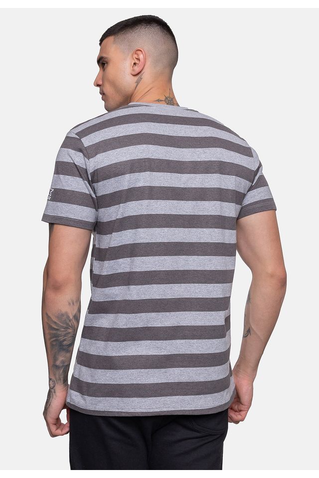 Camiseta-Starter-Especial-listra-Cinza