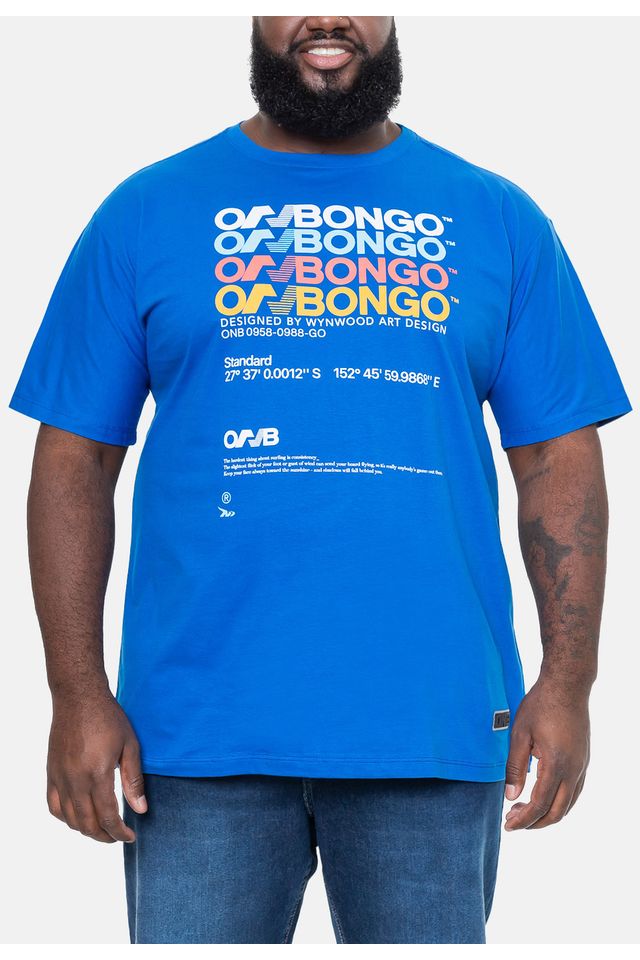 Camiseta-Onbongo-Estampada-Azul-Royal