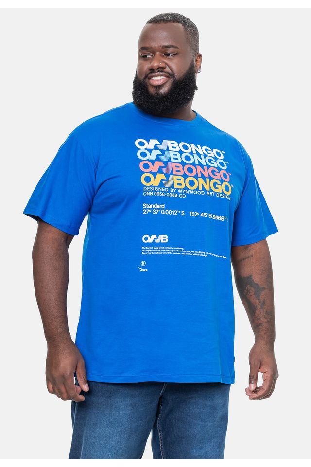 Camiseta-Onbongo-Estampada-Azul-Royal