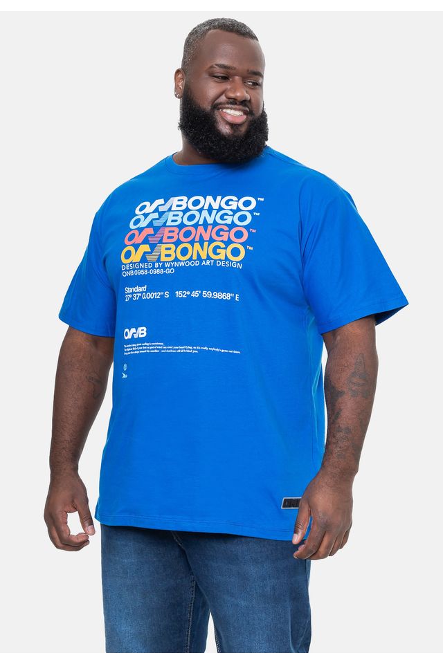 Camiseta-Onbongo-Estampada-Azul-Royal