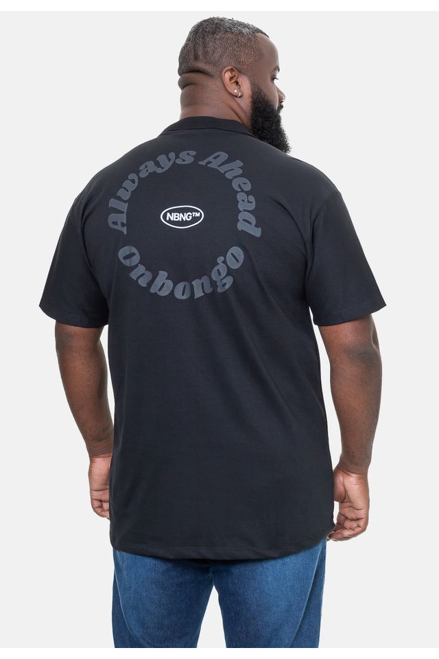 Camisa-Onbongo-Polo-Piquet-Preta