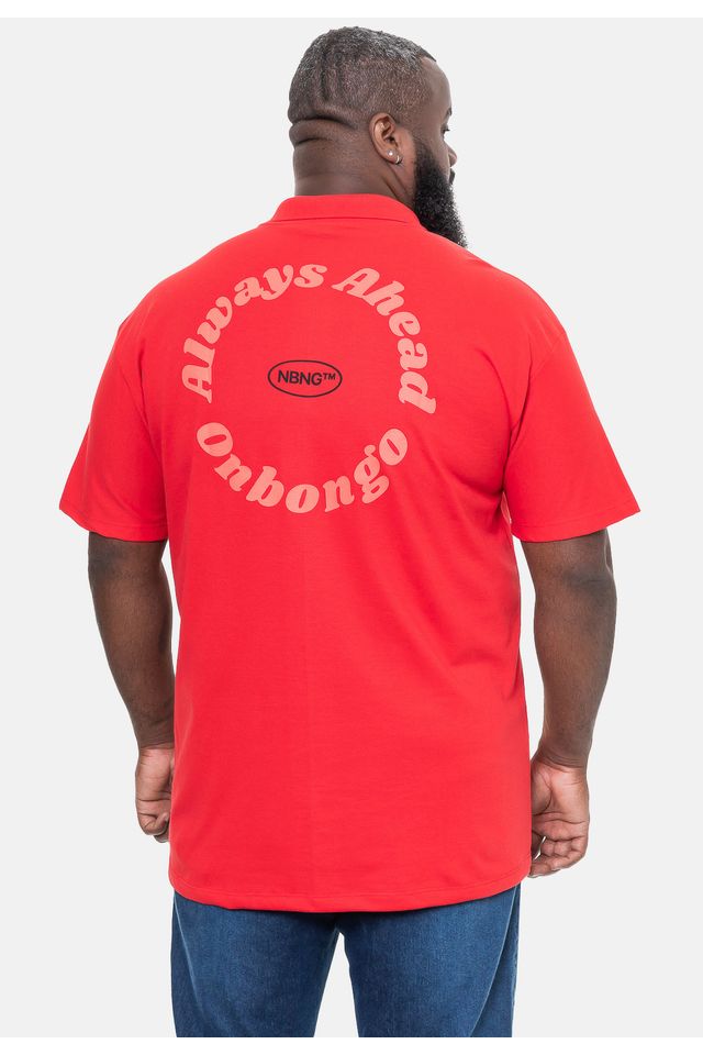 Camisa-Onbongo-Polo-Piquet-Vermelha