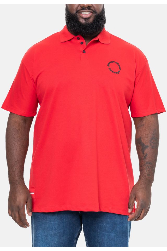 Camisa-Onbongo-Polo-Piquet-Vermelha