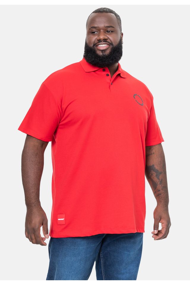 Camisa-Onbongo-Polo-Piquet-Vermelha
