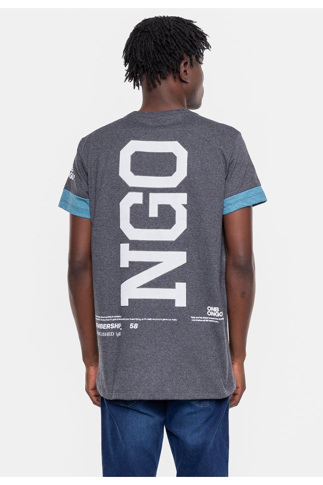 Camiseta-Onbongo-Seven-Preta