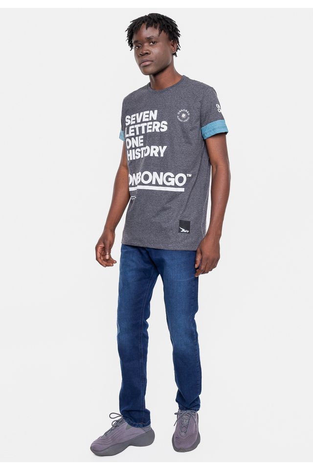 Camiseta-Onbongo-Seven-Preta