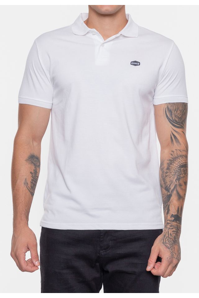 Camisa-Polo-Fatal-Piquet-Ligh-Branca