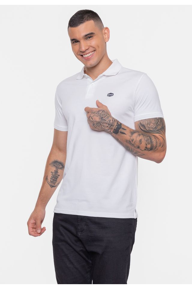 Camisa-Polo-Fatal-Piquet-Ligh-Branca