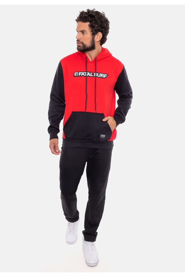 Moletom-Fatal-Canguru-Fechado-Vermelho