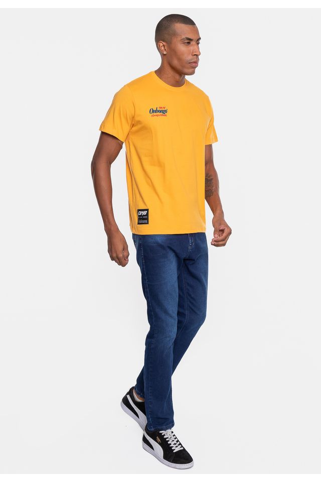 Camiseta-Onbongo-Masculina-Amarela-Mostarda