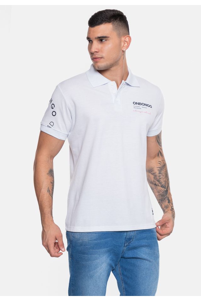 Camisa-Onbongo-Polo-Piquet-Masculina-Aust-Branca