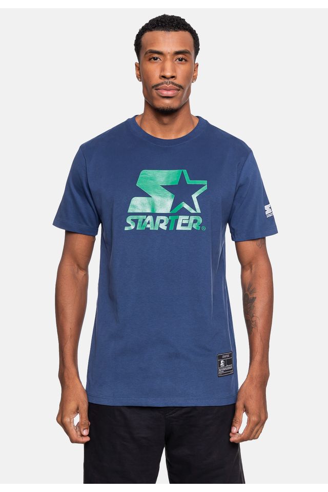 Camiseta-Starter-Broke-Azul Camiseta-Starter-Broke-Azul