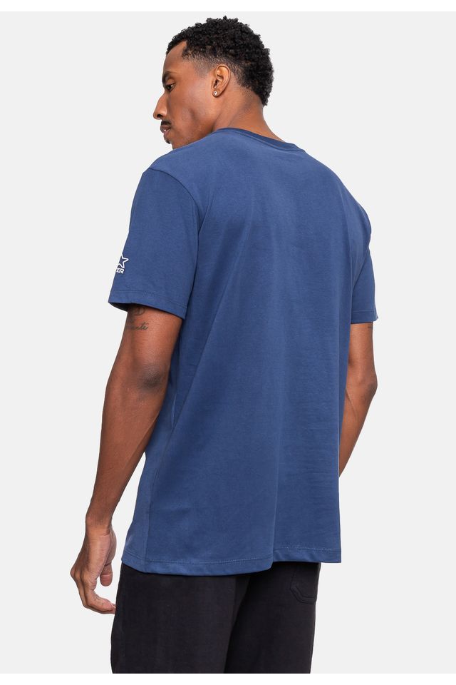 Camiseta-Starter-Broke-Azul