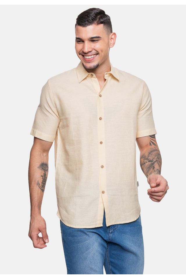 Camisa-Fatal-Linho-Areia