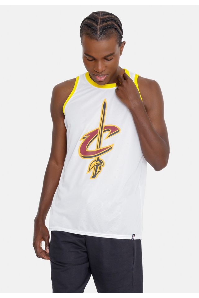 Regata-Basquete-NBA-Sintetica-Cleveland-Cavaliers-Branca