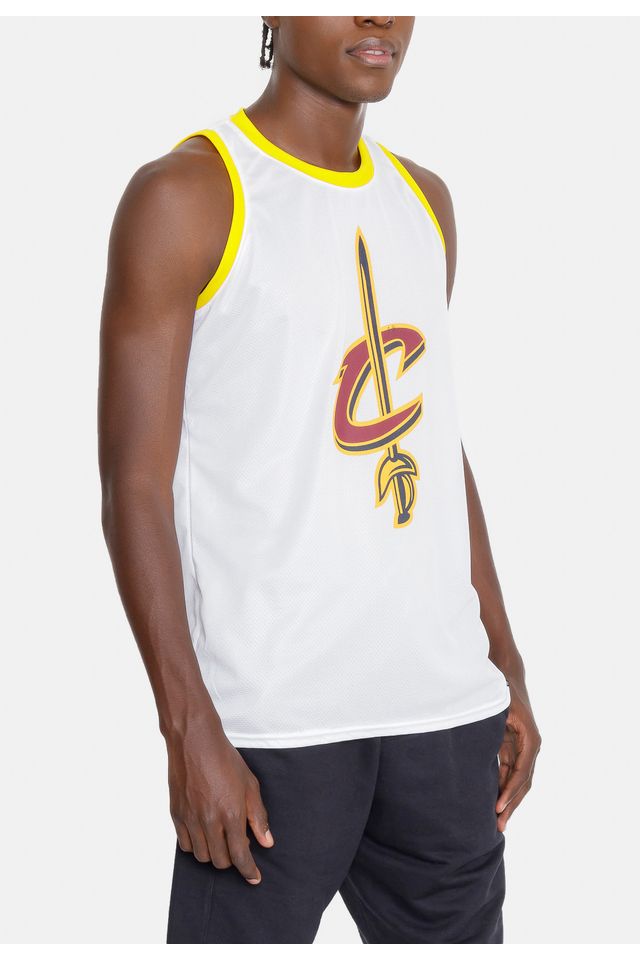 Regata-Basquete-NBA-Sintetica-Cleveland-Cavaliers-Branca