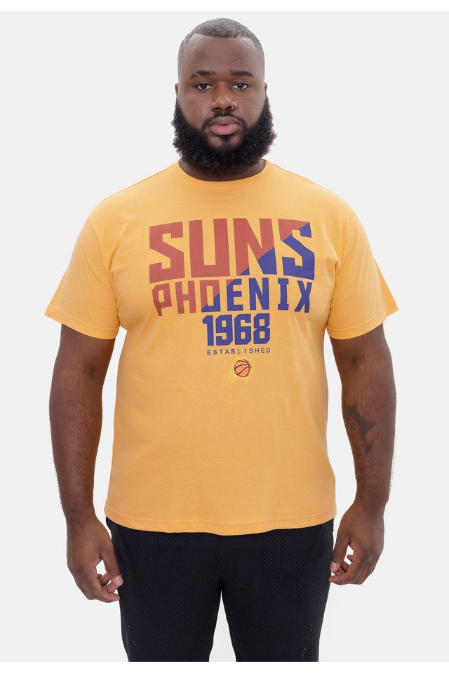 Camiseta-NBA-Plus-Size-SpotLight-Phoenix-Suns-Laranja