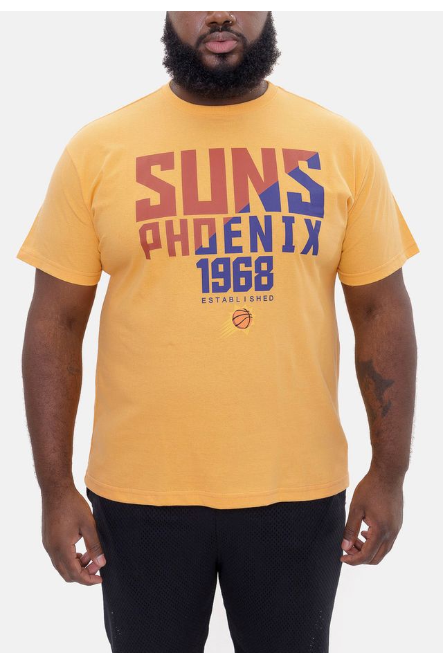 Camiseta-NBA-Plus-Size-SpotLight-Phoenix-Suns-Laranja