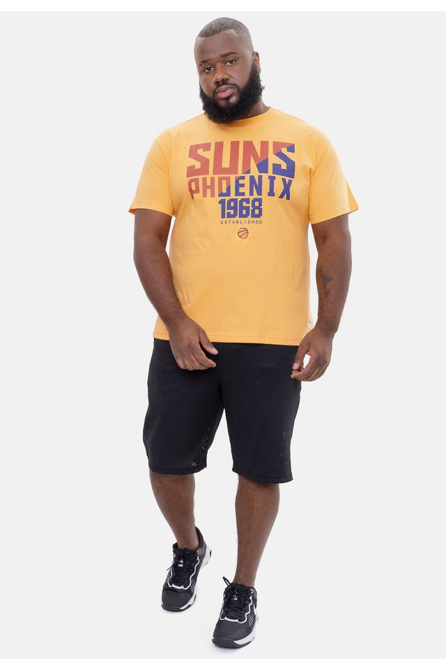 Camiseta-NBA-Plus-Size-SpotLight-Phoenix-Suns-Laranja